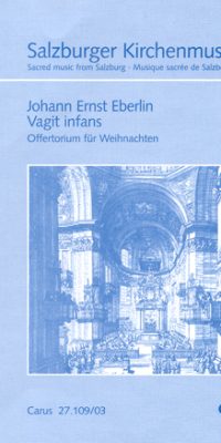 Eberlin: Vagit infans (Vocal score)