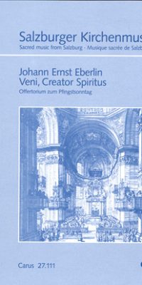 Eberlin: Veni, Creator Spiritus