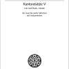 Kantoreis?tze V
