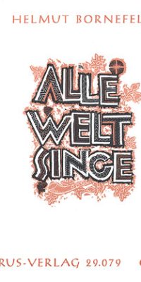Alle Welt singe. Europ?ische Weihnachtslieder
