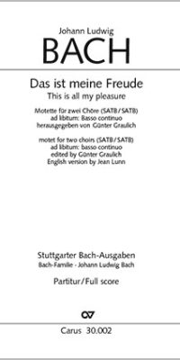 Das ist meine Freude