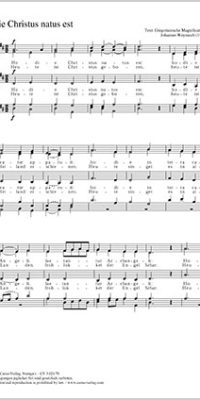 Hodie Christus natus est