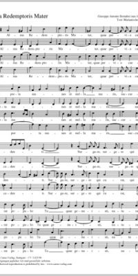 Alma Redemptoris mater