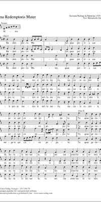 Alma Redemptoris Mater