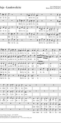 Halleluja - Laudem dicite