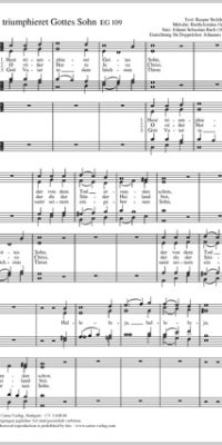 Heut triumphieret Gottes Sohn