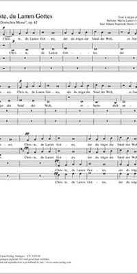 Christe, du Lamm Gottes