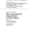 Herr, nun l?ssest du deinen Diener