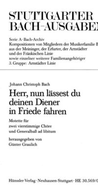 Herr, nun l?ssest du deinen Diener