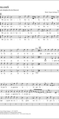 Gregor Aichinger: Regina Coeli (SATB)