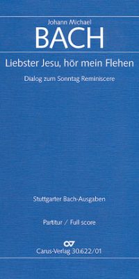 Johann Michael Bach: Liebster Jesu, hör mein Flehen (Partituur)