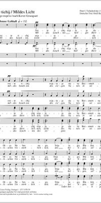 Svete tichij [Abendhymnus Mildes Licht]