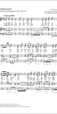 Haydn: Das Grab ist leer (SA)