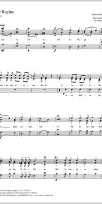 Haydn: Salve Regina (Partituur)