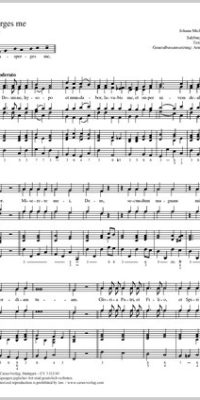Haydn: Asperges me MH 572 (Partituur)