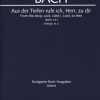 Bach: Kantate BWV 131 Aus der Tiefen rufe ich, Herr, zu dir