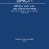 Bach: Kantate BWV 136 Erforsche mich, Gott, und erfahre mein Herz (Partituur)