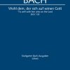 Bach: Kantate BWV 139 Wohl dem, der sich aus seinen Gott (Partituur)