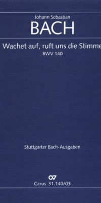 Bach: Kantate BWV 140 Wachet auf, ruft uns die Stimme (Vocal Score)