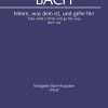 Bach: Kantate BWV 144 Nimm was dein ist und gehe hin (Vocal Score)