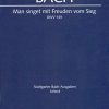Bach: Kantate BWV 149 Man singet mit Freuden vom Sieg (Vocal Score)