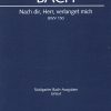 Bach: Kantate BWV 150 Nach dir, Herr, verlanget mich (Vocal Score)