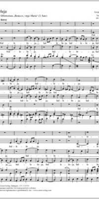 Mozart: Halleluja (Partituur)