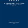 Bach: Kantate BWV 156 Ich Steh Mit Einem Fuss Im Grabe (Vocal Score)