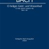 Bach: Kantate BWV 165 O Heilges Geist und Wasserband (Vocalscore)