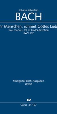 Bach: BWV 167 Ihr Menschen, rühmet Gottes Liebe (Partituur)