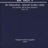 Bach: Kantate BWV 167 Ihr Menschen, rühmet Gottes Liebe
