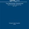 Bach: Kantate BWV 168 Day ofuereck'ning! Judgment day (Partituur)