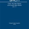 Bach: Kantate BWV 171 Gott, wie dein Name, so ist auch dein Ruhm (Vocal Score)