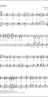 Haydn: Salve Regina (Partituur)