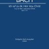 Bach: Kantate BWV 177 Ich ruf zu dir, Herr Jesu Christ (Vocalscore)