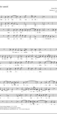 Haydn: Surgite sancti MH 327 (Partituur)