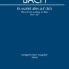 Bach: Kantate BWV 187 Er Wartet Alles Auf Dich (Vocalscore)
