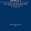 Bach: BWV 198 Lass, Fürstin, lass noch einen Strahl (Vocalscore)