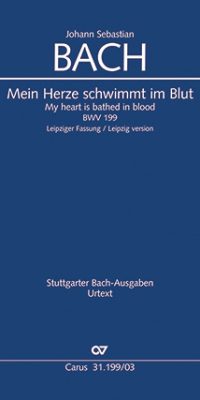 Bach: Kantate BWV 199 Mein Herze schwimmt im Blut (Vocalscore)