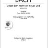 Bach: Motette BWV 225 Singet dem Herrn ein neues Lied (SATB)