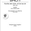 Bach: Fürchte dich nicht, ich bin bei dir BWV 228