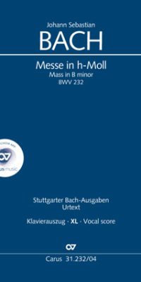 Bach: Messe h-moll BWV 232 (Vocalscore XL)