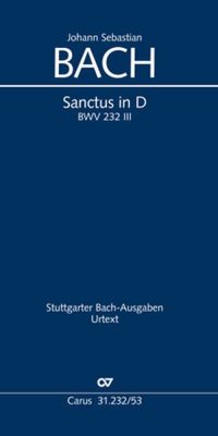 Bach: Sanctus in D BWV 232 (Vocal Score)
