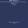Bach: Missa in F BWV 233 (Partituur)