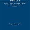 Bach:  Kyrie - Christe, du Lamm Gottes (Partituur)