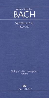 Bach: Sanctus in C BWV 237 (Partituur)
