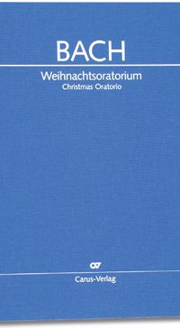 Bach: Weihnachtsoratorium BWV 248 - Kantaten I-VI (Partituur)