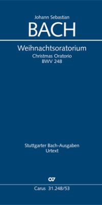Bach: Weihnachtsoratorium BWV 248 - Kantaten I-VI (Vocal Score)