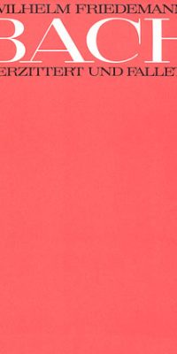 W.F. Bach: Erzittert und Fallet (Partituur)