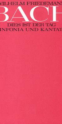 W.F. Bach: Dies ist der Tag (Partituur)